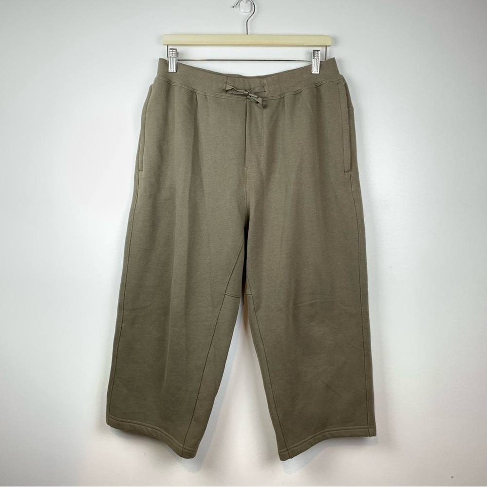 Lululemon Relaxed-fit French Terry Joggers Men’s Olive Green Size Medium Active
